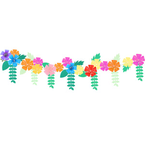 Paper Flower Banner