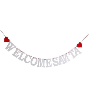 Letters Christmas Banner